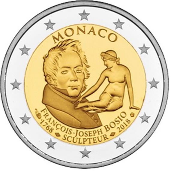 Grote foto monaco 2 euro 2018 bosio verzamelen munten overige