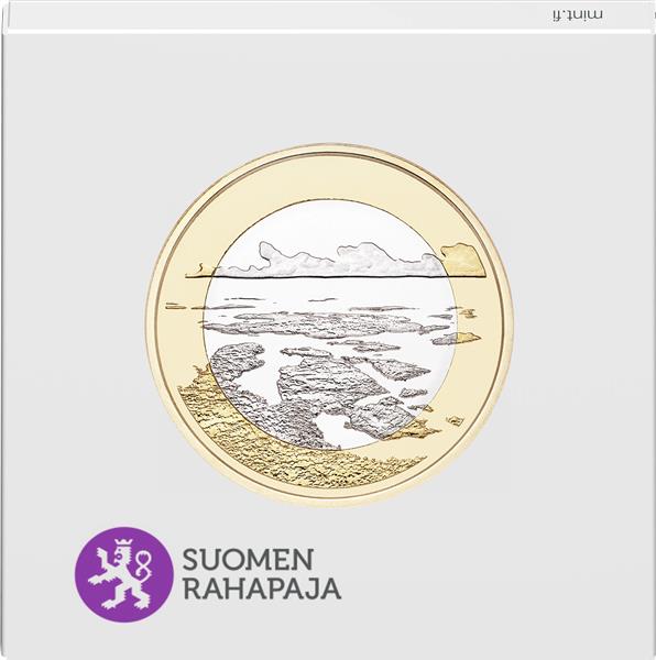 Grote foto finland 5 euro 2018 finse archipel proof verzamelen munten overige