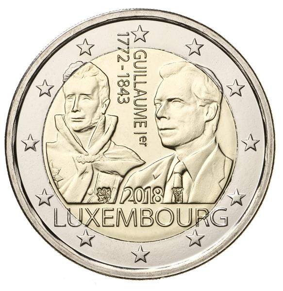 Grote foto luxemburg 2 euro 2018 willem i verzamelen munten overige