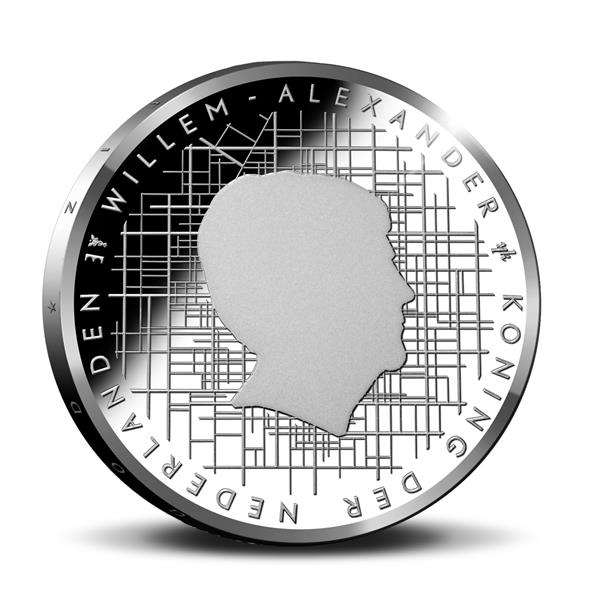 Grote foto nederland 5 euro 2018 schokland zilver proof verzamelen munten overige