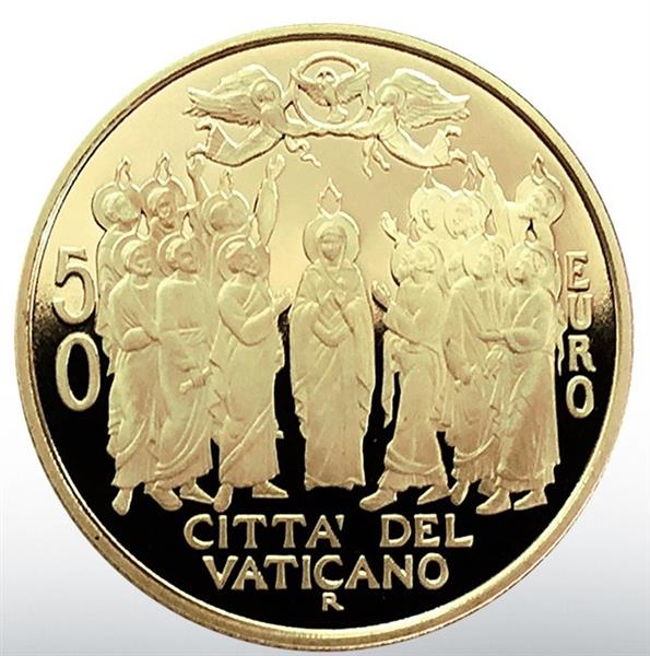 Grote foto vaticaan 20 euro en 50 euro 2018 goud proof verzamelen munten overige