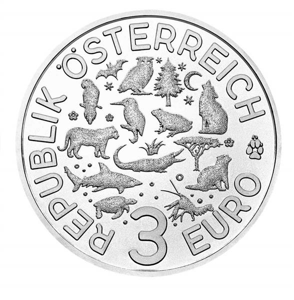 Grote foto oostenrijk 3 euro 2018 kikker verzamelen munten overige