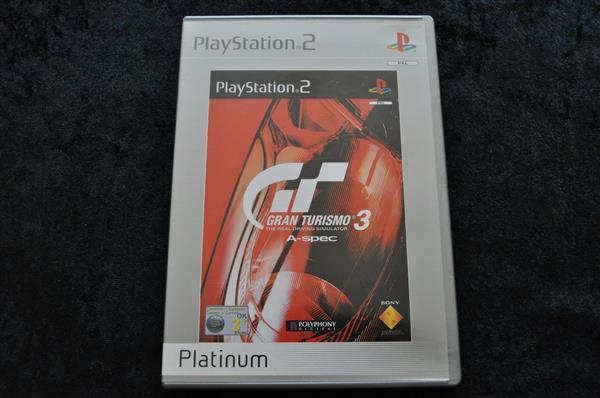 Grote foto gran turismo 3 a spec platinum playstation 2 ps2 spelcomputers games playstation 2