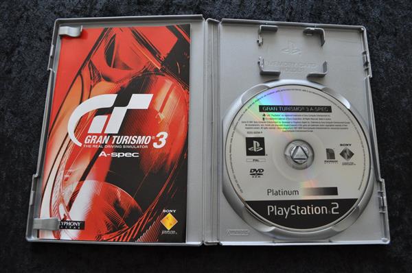 Grote foto gran turismo 3 a spec platinum playstation 2 ps2 spelcomputers games playstation 2