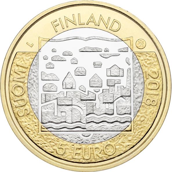 Grote foto finland 5 euro 2018 koivisto unc verzamelen munten overige