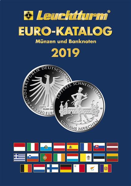 Grote foto leuchtturm euromunten catalogus 2019 duits verzamelen munten overige