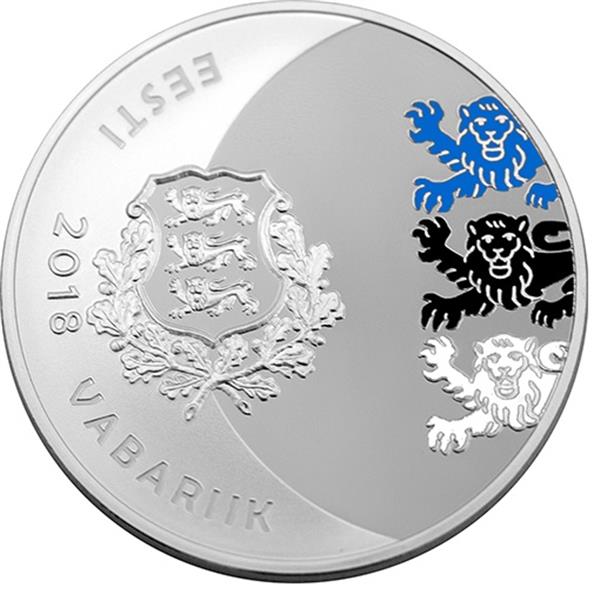Grote foto estland 15 euro 2018 jaan t nisson verzamelen munten overige
