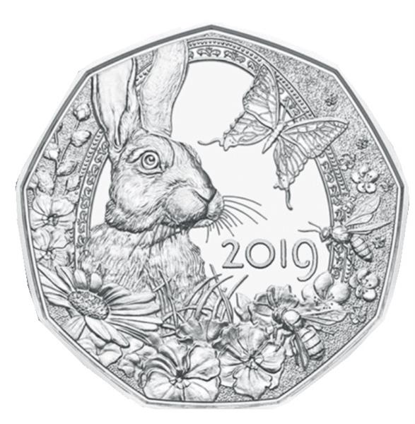 Grote foto oostenrijk 5 euro 2019 lente zilver bu verzamelen munten overige