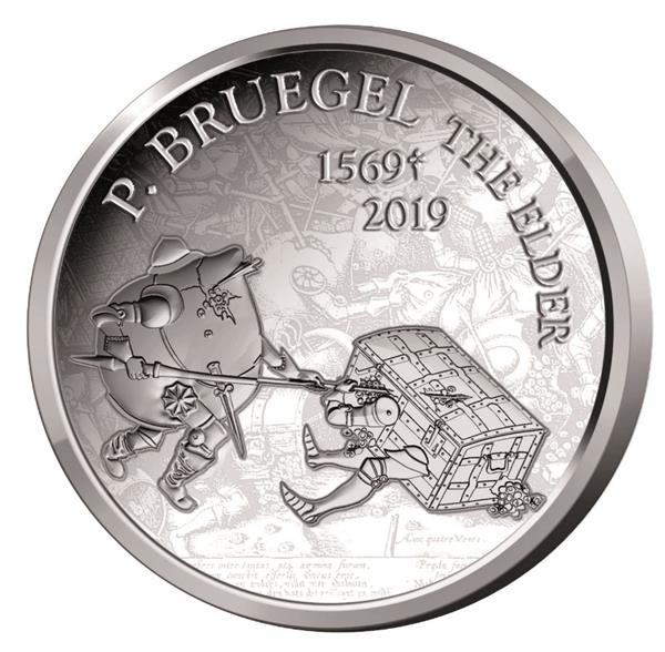 Grote foto belgi 10 euro 2019 pieter bruegel verzamelen munten overige