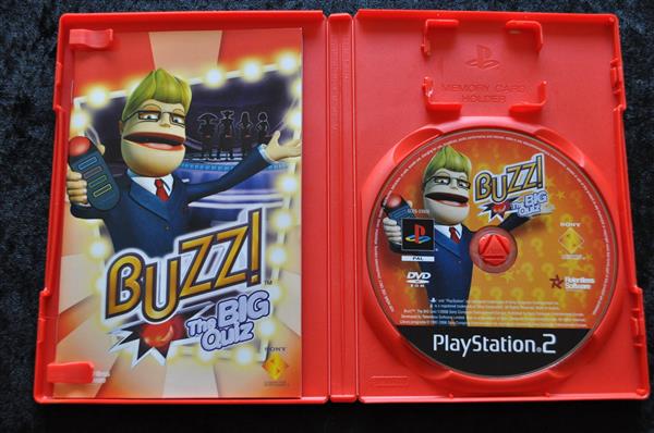 Grote foto buzz the big quiz playstation 2 ps2 spelcomputers games playstation 2