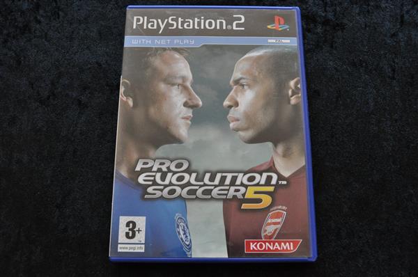 Grote foto pro evolution soccer 5 playstation 2 ps2 spelcomputers games playstation 2