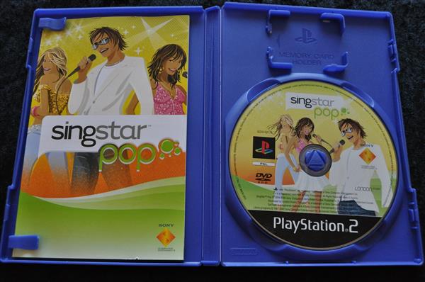 Grote foto singstar pop playstation 2 ps2 spelcomputers games playstation 2