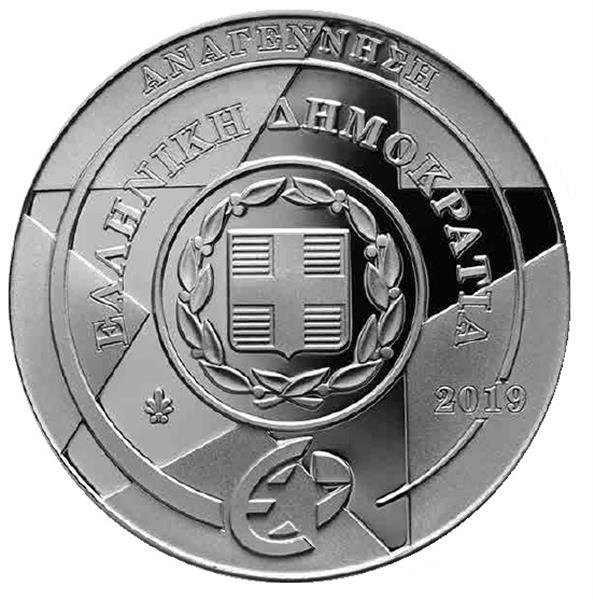 Grote foto griekenland 10 euro 2019 renaissance verzamelen munten overige
