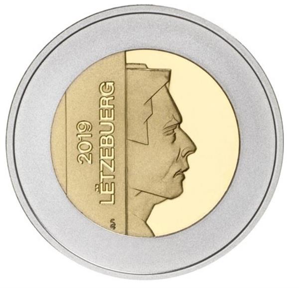 Grote foto luxemburg 5 euro 2019 fuut verzamelen munten overige