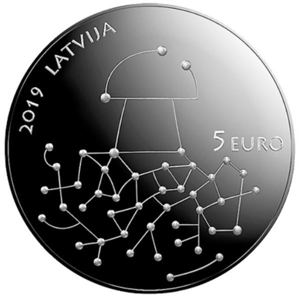 Grote foto letland 5 euro 2019 geschenken uit de natuur verzamelen munten overige