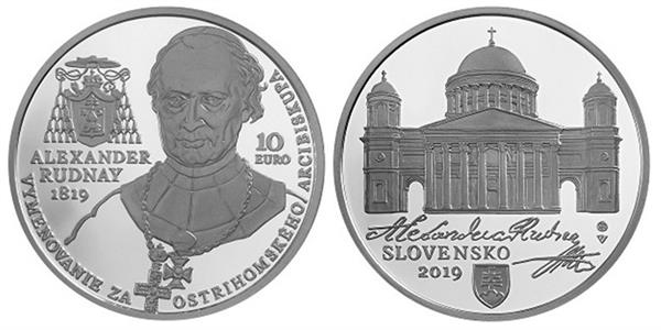 Grote foto slowakije 10 euro 2019 alexander rudnay verzamelen munten overige