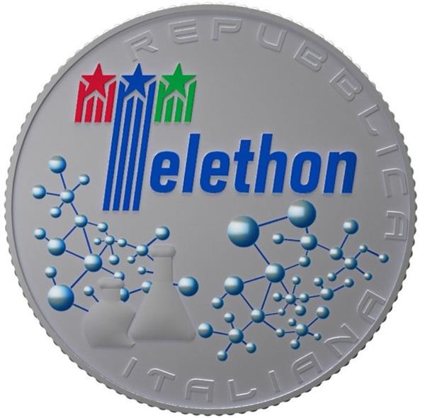 Grote foto itali 5 euro 2020 telethon foundation verzamelen munten overige