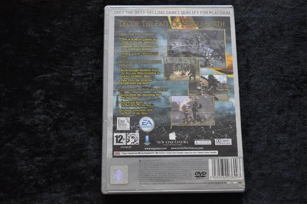 Grote foto the lord of the rings the two towers playstation 2 ps2 geen manual platinum spelcomputers games playstation 2