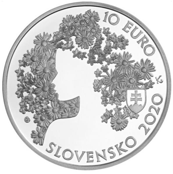 Grote foto slowakije 10 euro 2020 andrej sladkovic verzamelen munten overige