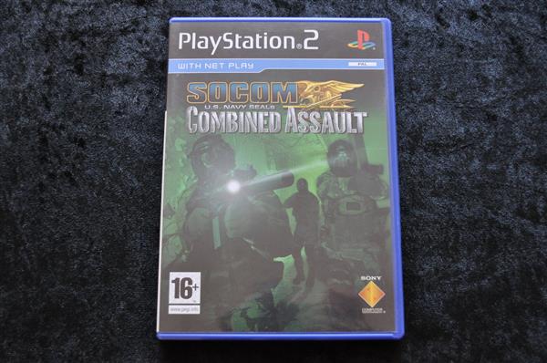 Grote foto socom u.s. navy seals combined assault promo for display purposes only playstation 2 ps2 spelcomputers games playstation 2
