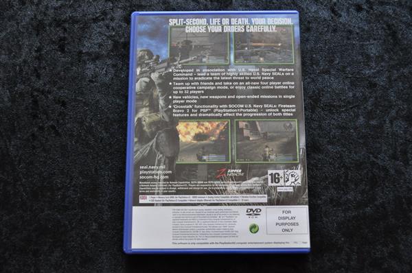 Grote foto socom u.s. navy seals combined assault promo for display purposes only playstation 2 ps2 spelcomputers games playstation 2