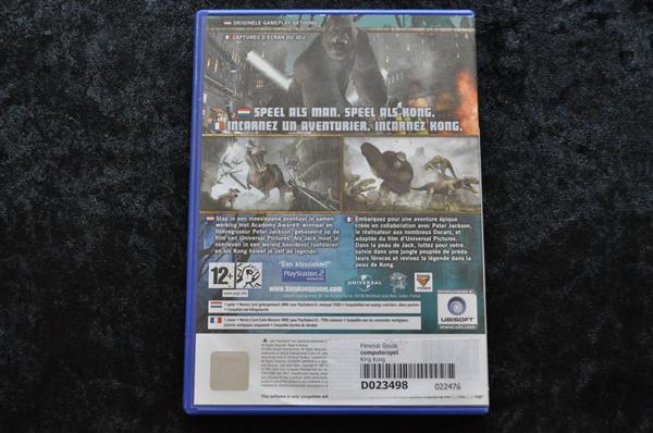 Grote foto king kong the official game of the movie playstation 2 ps2 spelcomputers games playstation 2