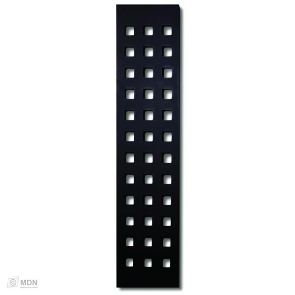 Grote foto badkamer radiator square 1800x400 mm mat zwart doe het zelf en verbouw sanitair