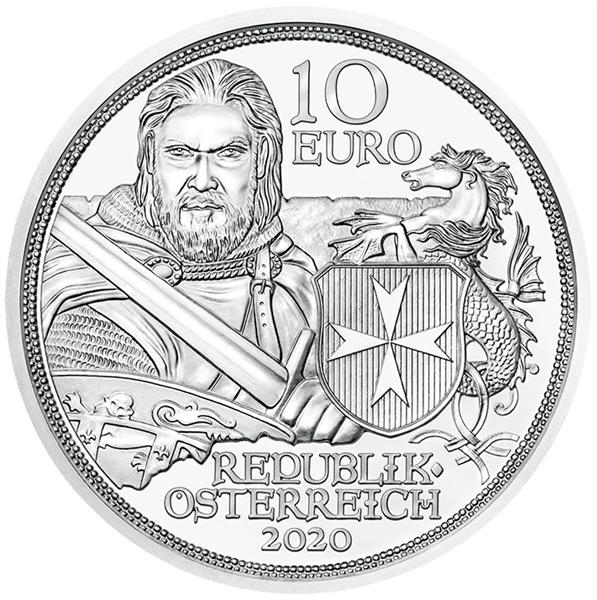 Grote foto oostenrijk 10 euro 2020 standvastigheid zilver bu verzamelen munten overige