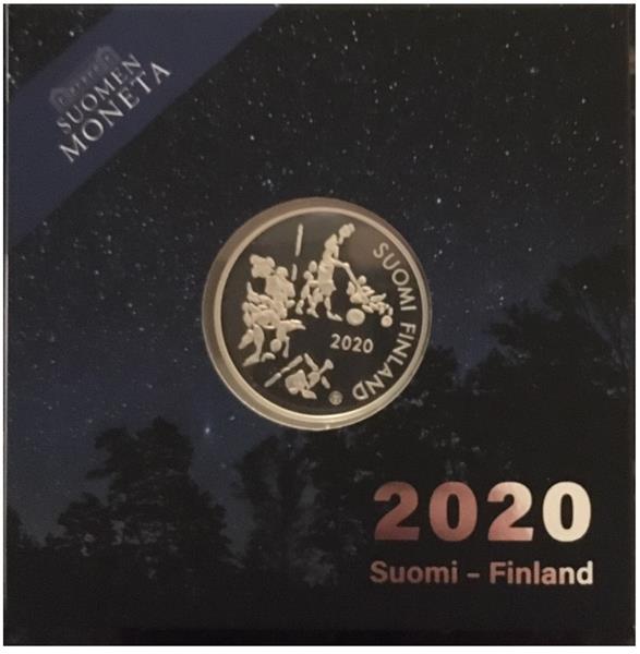 Grote foto finland 20 euro 2020 100 jaar kinderwelzijn verzamelen munten overige