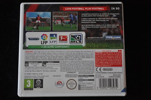 Grote foto fifa 12 nintendo 3ds spelcomputers games overige games