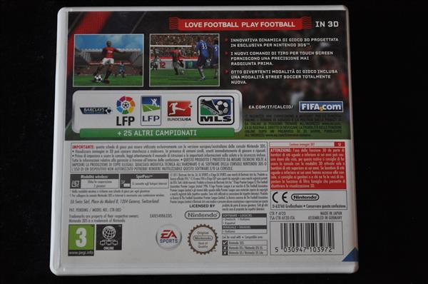 Grote foto fifa 12 nintendo 3ds spelcomputers games overige games