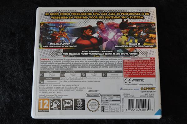 Grote foto super street fighter iv 3 d edition nintendo 3 ds spelcomputers games overige games