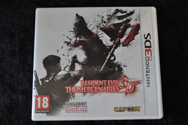 Grote foto resident evil the mercenaries 3 d nintendo 3 ds spelcomputers games overige games