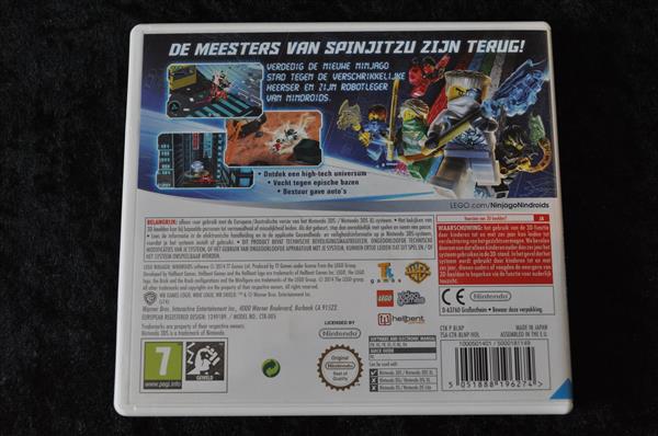 Grote foto lego ninjagq nindroids nintendo 3 ds spelcomputers games overige games