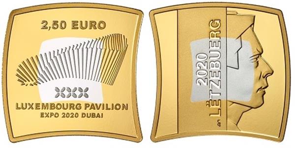 Grote foto luxemburg 2 5 euro 2020 expo dubai 2020 verzamelen munten overige