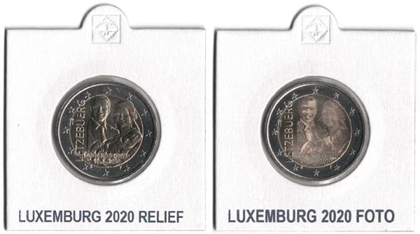 Grote foto luxemburg 2 euro 2020 prins charles foto reli f variant verzamelen munten overige