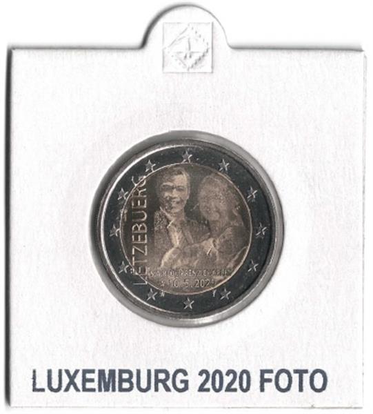 Grote foto luxemburg 2 euro 2020 prins charles foto variant verzamelen munten overige