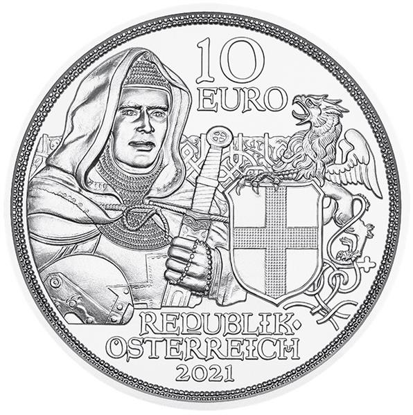 Grote foto oostenrijk 10 euro 2021 broederlijkheid zilver bu verzamelen munten overige