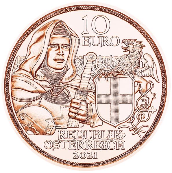 Grote foto oostenrijk 10 euro 2021 broederlijkheid koper verzamelen munten overige