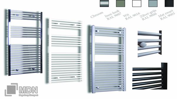 Grote foto sanicare design radiator recht 111 8 x 45 cm. doe het zelf en verbouw sanitair