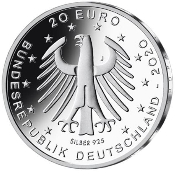 Grote foto duitsland 20 euro 2020 het ek 2020 verzamelen munten overige