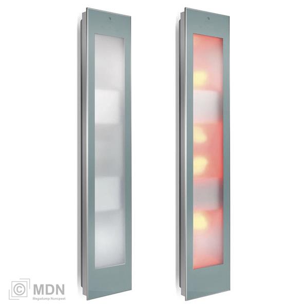 Grote foto sunshower square combi organic grey opbouw infrarood en uv beauty en gezondheid zonnebanken