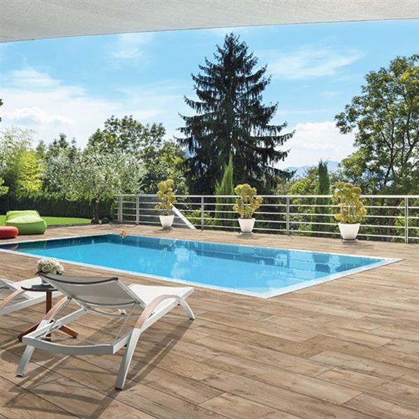 Grote foto my wood oak keramische eiken hout structuur vloertegels 120x30 cm 1 08m doe het zelf en verbouw tegels
