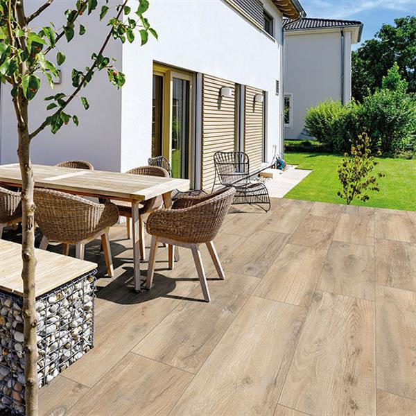 Grote foto my wood nut keramische noten hout structuur vloertegels 120x30 cm 1 08m doe het zelf en verbouw tegels