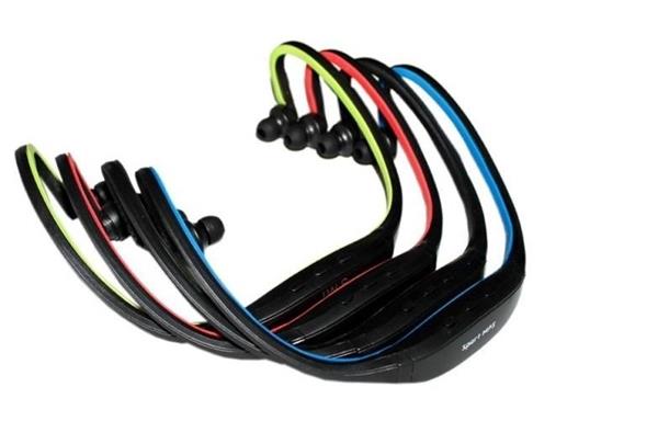 Grote foto mp3 speler headset in ear koptelefoon sd draadloos hardlopen 4 kleuren audio tv en foto mp3 accessoires overige