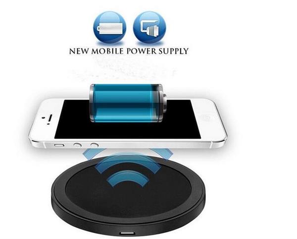 Grote foto draadloze oplader qi lader draadloos iphone wireless charger telecommunicatie opladers en autoladers