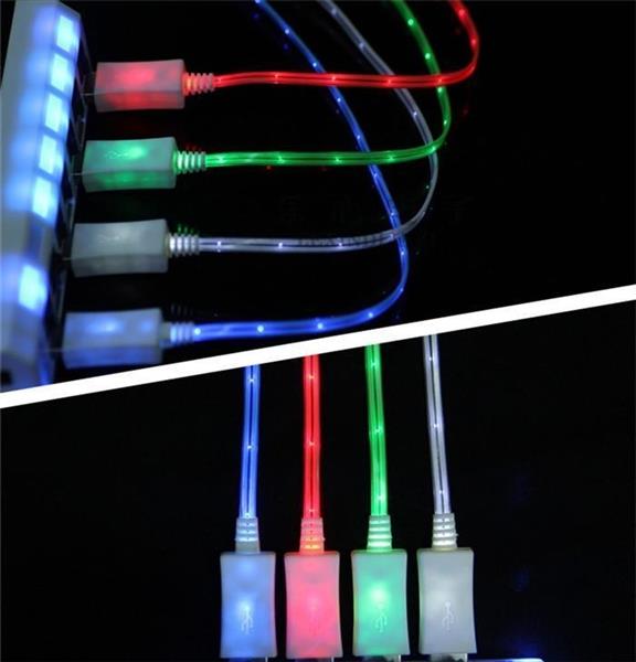 Grote foto led galaxy data kabel micro usb oplader laad led s20 s21 a51 a52 telecommunicatie opladers en autoladers