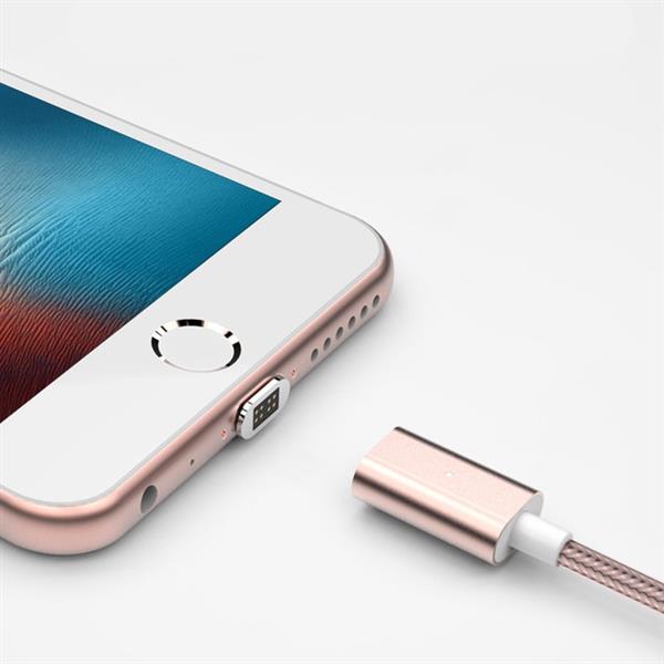 Grote foto magnetisch iphone 11 12 13 oplaad kabel oplader ipad usb gevlochten telecommunicatie opladers en autoladers