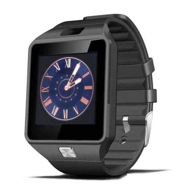 Grote foto smartwatch smart watch bluetooth sim horloge android ios 2 kleuren 2 kleding dames horloges