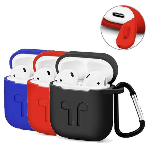 Grote foto case airpod airpods 1 2 hoes siliconen hoesje strap haak 3 kleuren audio tv en foto koptelefoons